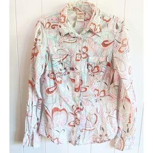 True Religion Western button down size S EUC